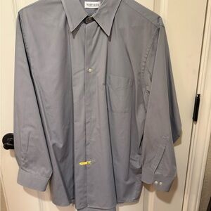 Van Heusen Men's Classic Gray Dress Shirt